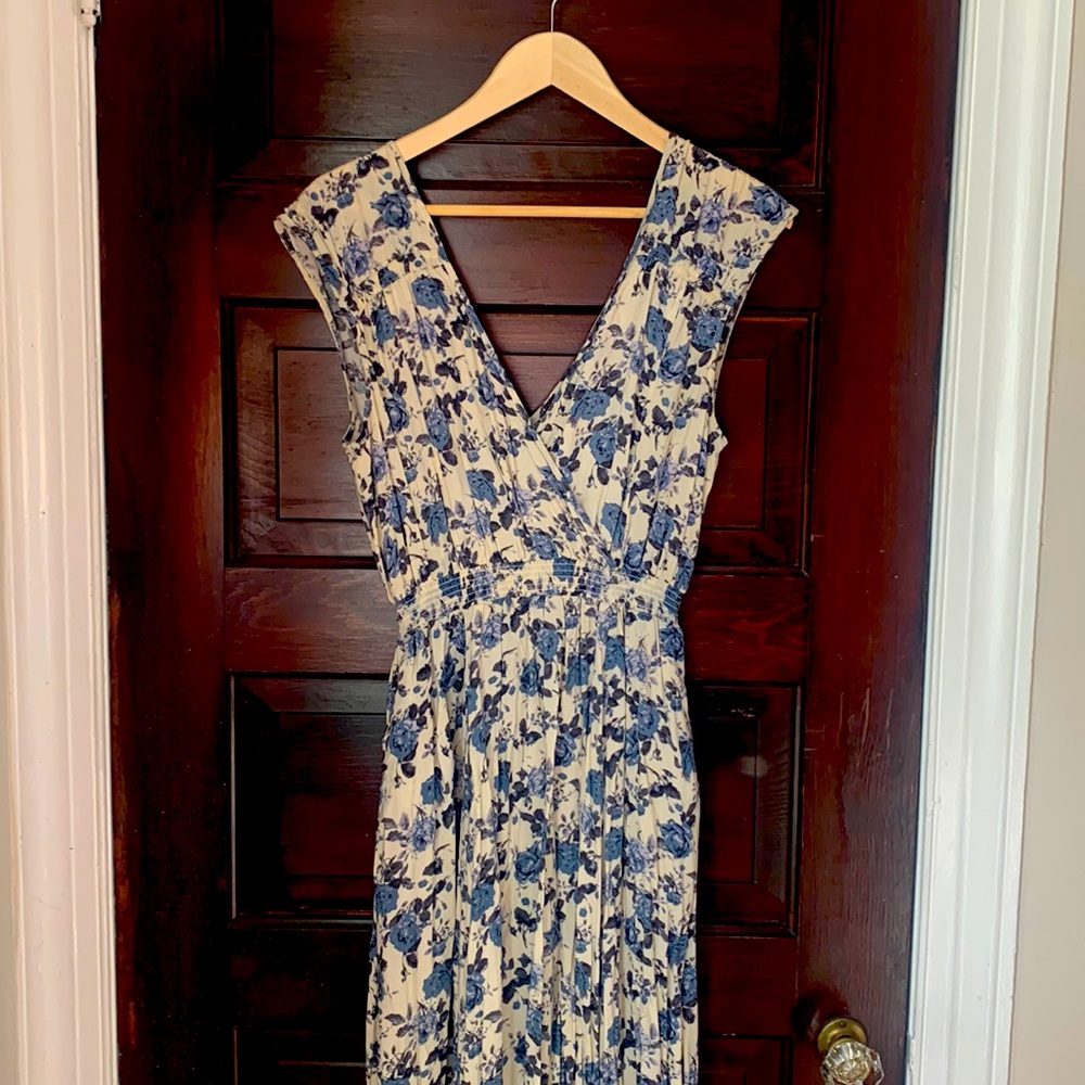 SOLD Free People Floral Maxi Dress